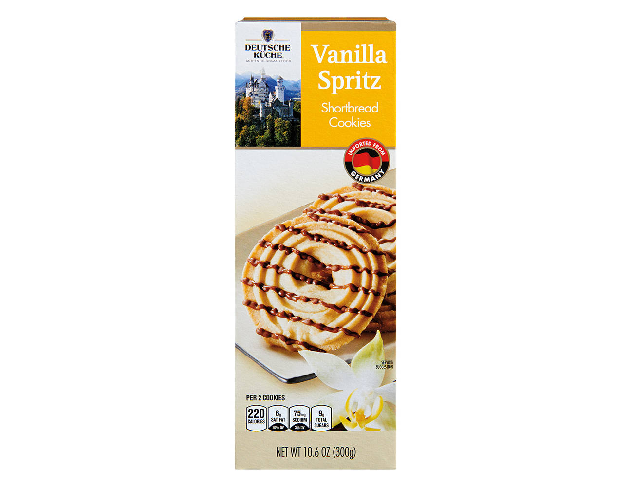 Deutsche Küche Vanilla Spritz Shortbread: Sweet & Buttery Treat